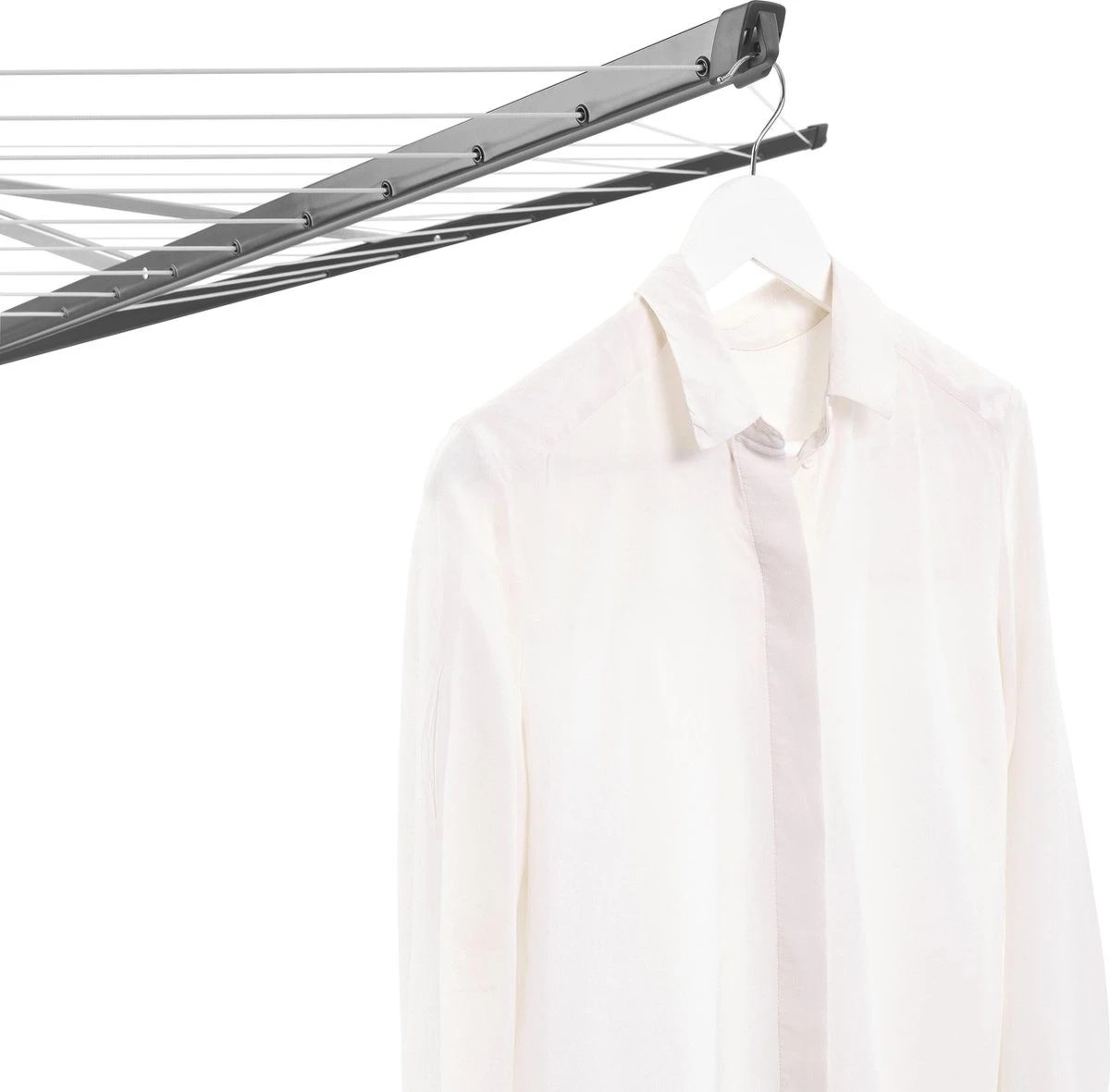 Brabantia Topspinner Droogmolen Met Grondanker - 50 M - Anthracite 4 Brabantia Topspinner Droogmolen Met Grondanker - 50 M - Anthracite - Afbeelding 4