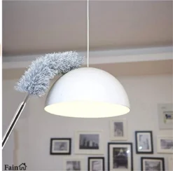 Fain® Plumeau Met Telescoopsteel – Grijs – 80 Tot 240 Cm - Uitschuifbaar – Wasbaar - Flexibel 360° Draaibaar – Duster - Microvezel Ragebol -Schoonmaakmiddelen 1200x1186 12