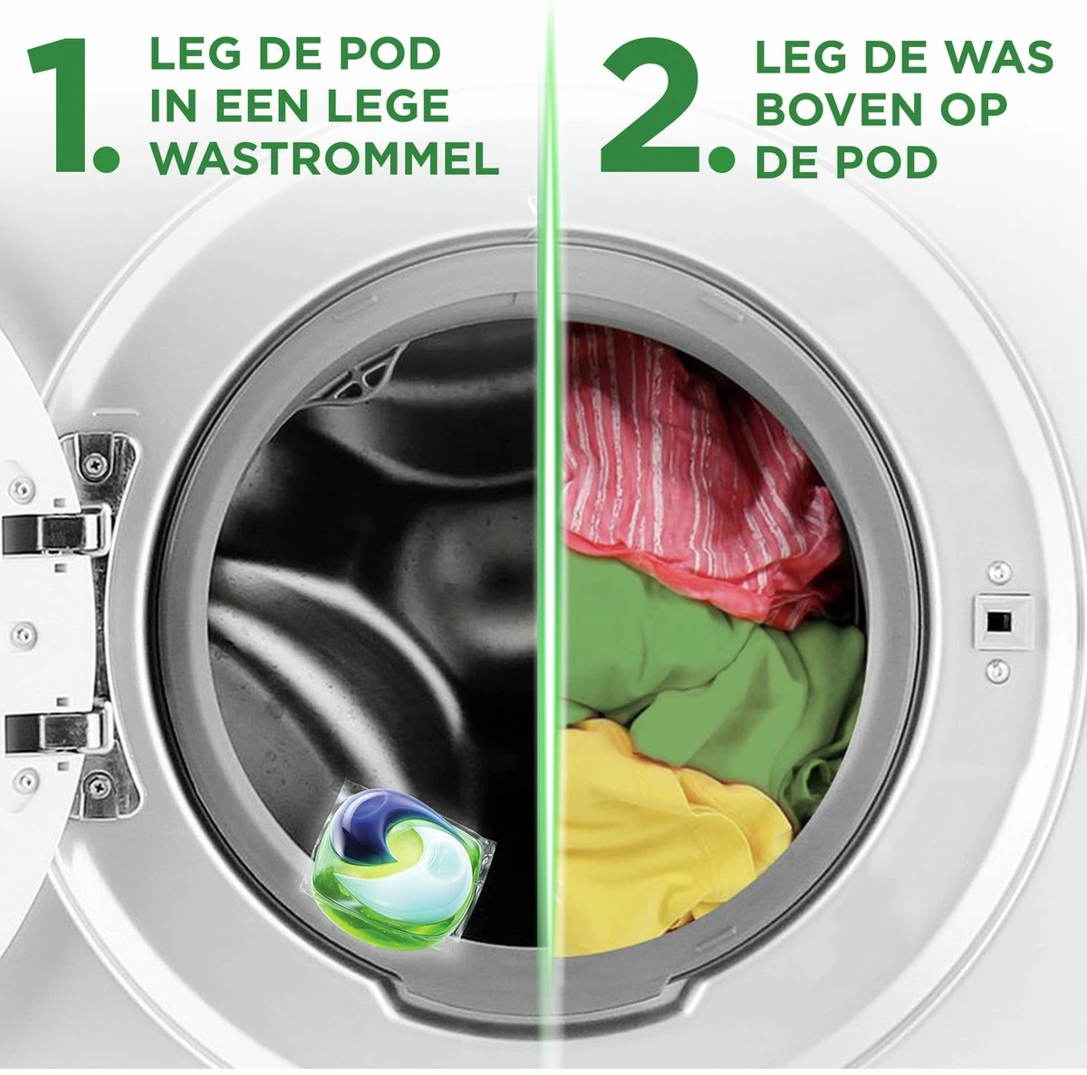 Ariel All In 1 Wasmiddel Pods + Ultra Vlekverwijderaar - 40 Wasbeurten - Voordeelverpakking 6 Ariel All In 1 Wasmiddel Pods + Ultra Vlekverwijderaar - 40 Wasbeurten - Voordeelverpakking - Afbeelding 6