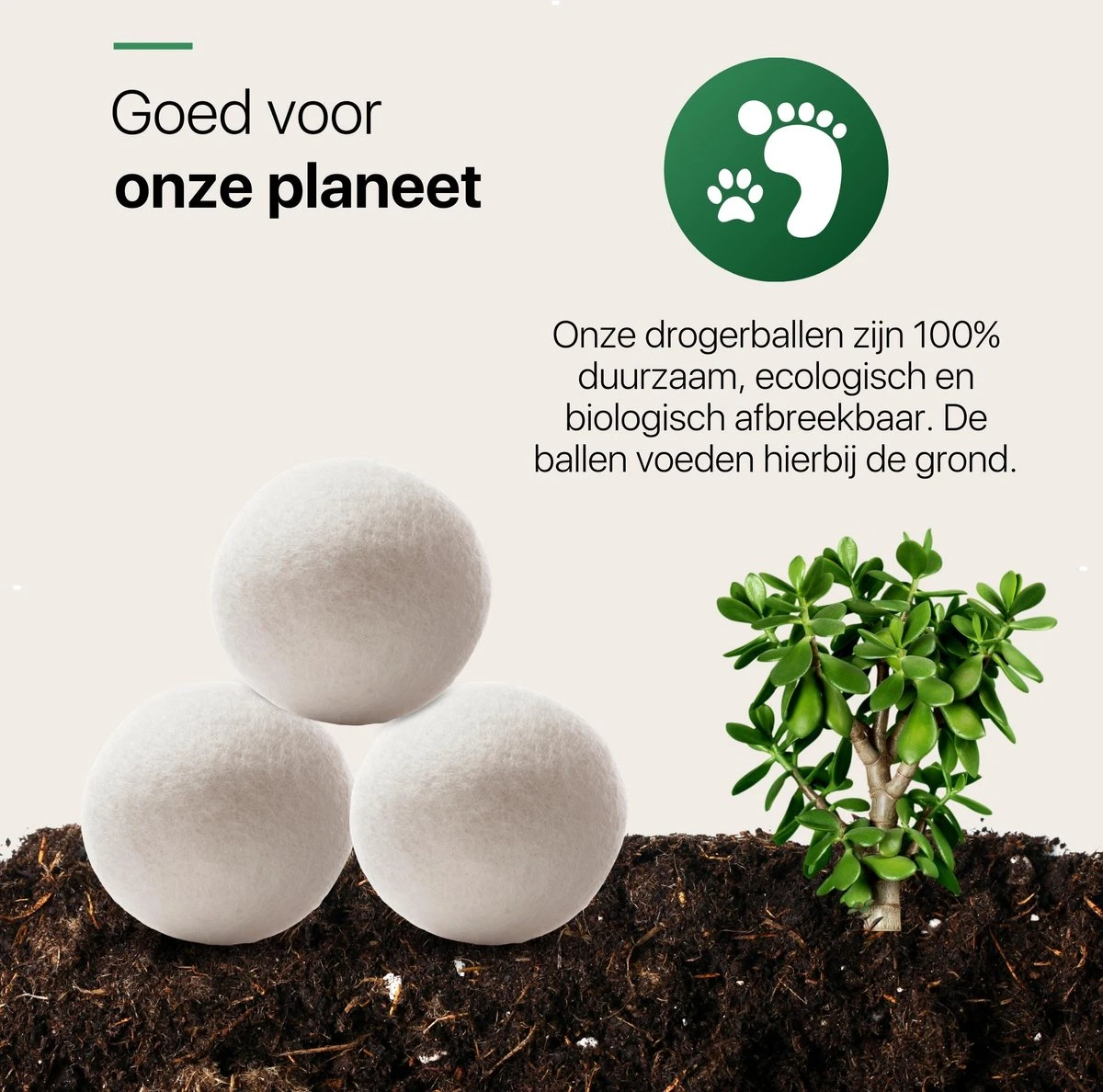 Tenify 6 XL Drogerballen + Extra Lavendel Olie - Wasbollen - Duurzaam - Schaapswol - Wasverzachter - Wasdrogerballen - Herbruikbare Droogballen - Energie Besparen 8 Tenify 6 XL Drogerballen + Extra Lavendel Olie - Wasbollen - Duurzaam - Schaapswol - Wasverzachter - Wasdrogerballen - Herbruikbare Droogballen - Energie Besparen - Afbeelding 8