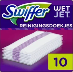 Swiffer WetJet Reinigingsdoekjes - Voordeelverpakking 8 X 10 Navullingen -Schoonmaakmiddelen 1200x1192 3
