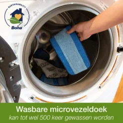 Bona Premium Spray Mop - Alles-in-1 Dweilsysteem - Vloerwisser Inclusief Harde Vloer, Tegel/ Laminaat Reiniger & Microvezel Reinigingspad - Streeploos - Sneldrogend -Schoonmaakmiddelen 1200x1195 19