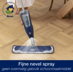 Bona Premium Spray Mop - Alles-in-1 Dweilsysteem - Vloerwisser Inclusief Houten Vloer Reiniger & Microvezel Reinigingspad - Streeploos - Sneldrogend -Schoonmaakmiddelen 1200x1195 26