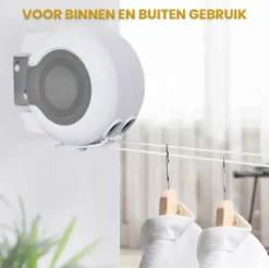 Samillion Duurzame Waslijn Uittrekbaar 2x13 Meter - Gratis Wasknijpers - Waslijndraad - Roldrooglijn - Drooglijn Oprolbaar - Automatische Waslijn - Wanddroogrek - Wanddroogrek - Droogrek 12 Samillion Duurzame Waslijn Uittrekbaar 2x13 Meter - Gratis Wasknijpers - Waslijndraad - Roldrooglijn - Drooglijn Oprolbaar - Automatische Waslijn - Wanddroogrek - Wanddroogrek - Droogrek -Schoonmaakmiddelen 1200x1196 17