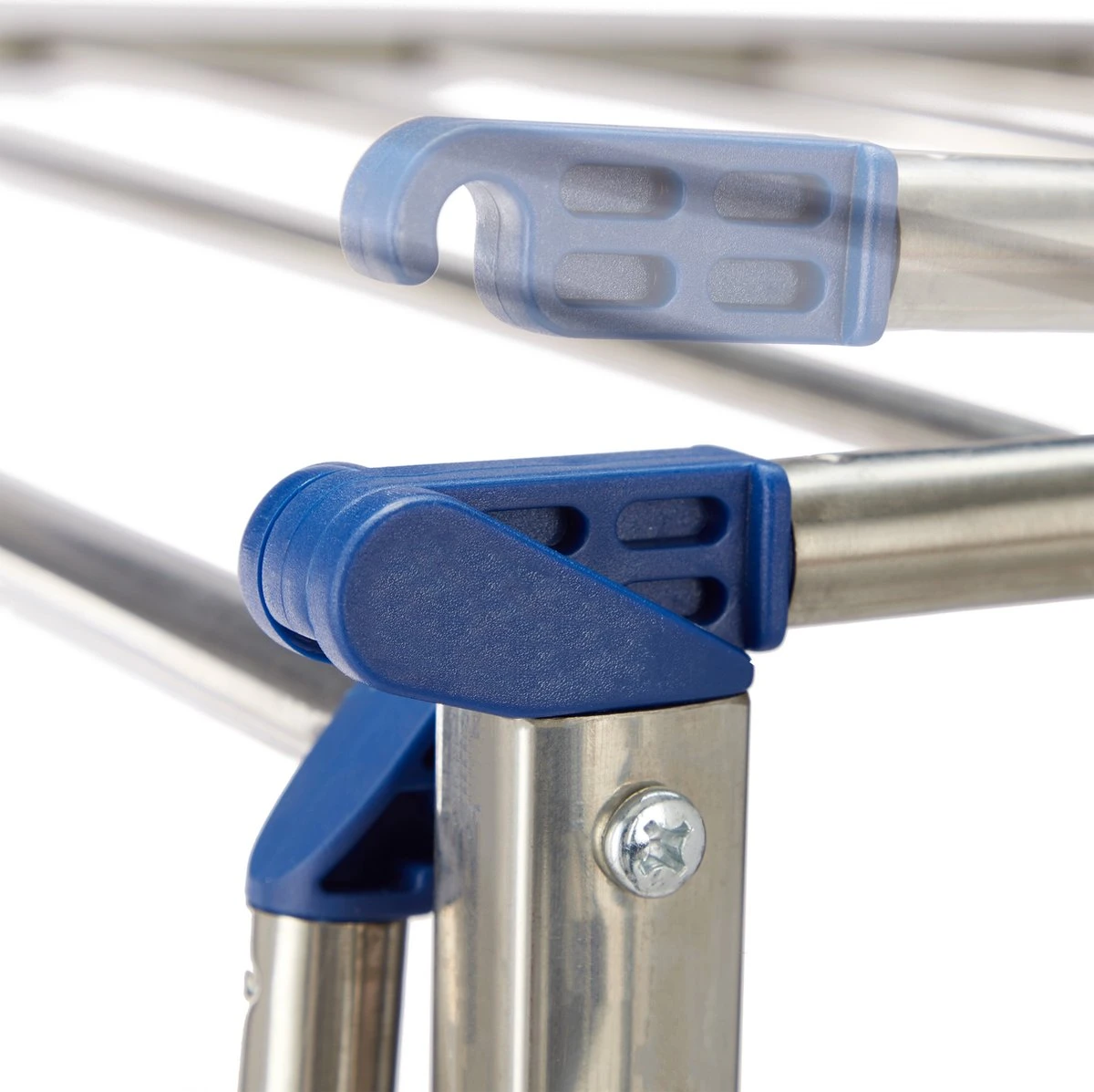 Relaxdays Droogrek XXL - Droogtoren Vouwbaar - Wasrek Op Wielen - Vleugels - Zilver 8 Relaxdays Droogrek XXL - Droogtoren Vouwbaar - Wasrek Op Wielen - Vleugels - Zilver - Afbeelding 8