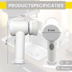 Lenga Elektrische Schoonmaakborstel - 5 In 1 Borstel - Oplaadbaar - Wasborstel - Schoonmaakmiddelen - Schrobborstels 11 Lenga Elektrische Schoonmaakborstel - 5 In 1 Borstel - Oplaadbaar - Wasborstel - Schoonmaakmiddelen - Schrobborstels -Schoonmaakmiddelen 1200x1197 29