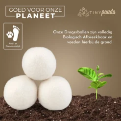 Merkloos Droger Ballen XL 8 Stuks – Zero Waste Dryer Balls - Duurzaam – Wasverzachter – Herbruikbare Drogerballen – Droogt De Was Sneller – Tiny Panda 11 Merkloos Droger Ballen XL 8 Stuks – Zero Waste Dryer Balls - Duurzaam – Wasverzachter – Herbruikbare Drogerballen – Droogt De Was Sneller – Tiny Panda -Schoonmaakmiddelen 1200x1199 45