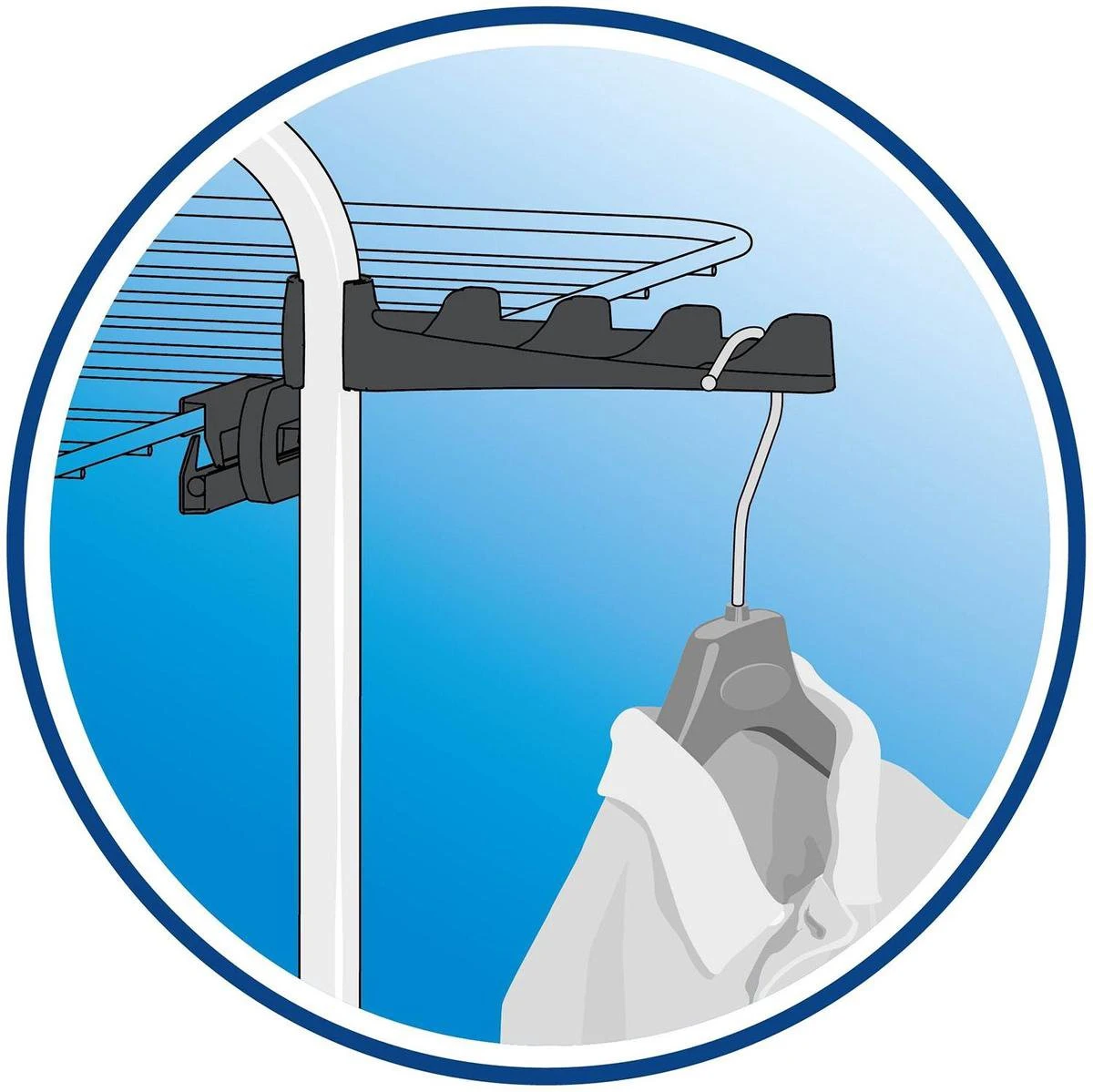 Vileda Droogtoren Level 3 - Wit 5 Vileda Droogtoren Level 3 - Wit - Afbeelding 5