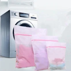 Waszak Set Van 3 Stuks Met Rits - BH/Lingerie/Sokken/Schoenen Wasnet Waszakjes Laundry Bag - Waszakken - Klein/Medium/Groot -Schoonmaakmiddelen 1200x1200 118