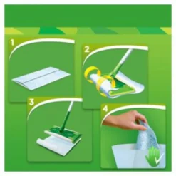 Swiffer Vloerreiniger XXL Droge Doekjes - Voordeelverpakking 6 X 16 Navullingen 13 Swiffer Vloerreiniger XXL Droge Doekjes - Voordeelverpakking 6 X 16 Navullingen -Schoonmaakmiddelen 1200x1200 1184