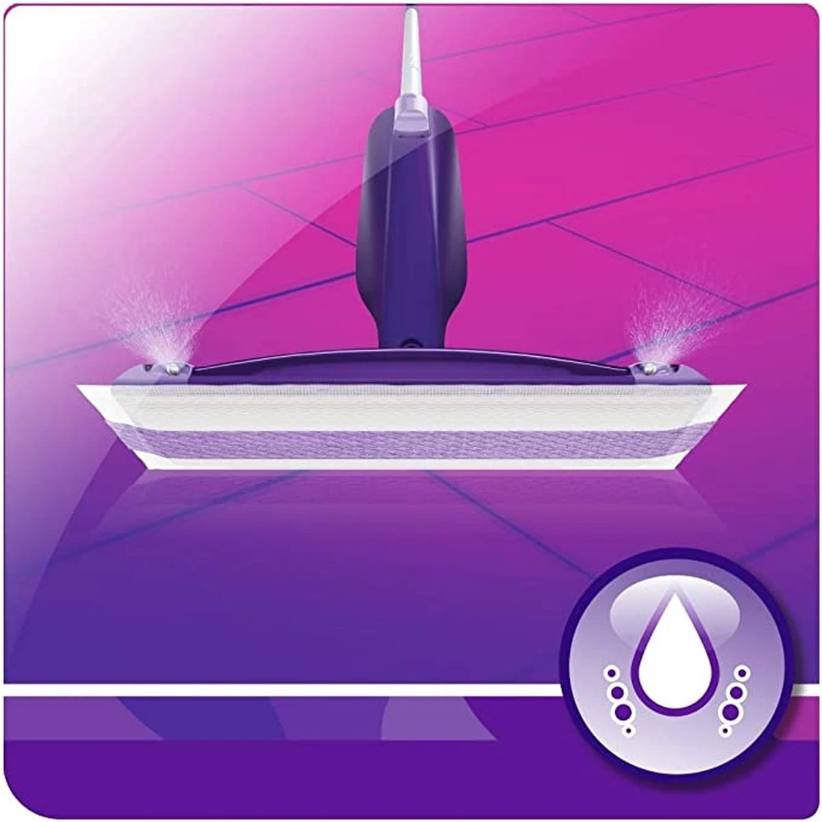 Swiffer WetJet Dweilsysteem Reinigingsdoekjes - Voordeelverpakking 2 X 10 Navullingen 7 Swiffer WetJet Dweilsysteem Reinigingsdoekjes - Voordeelverpakking 2 X 10 Navullingen - Afbeelding 7