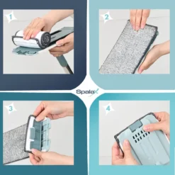 Spalax Vloerwisser - Dweil - Mop Set - Badkamer - Dweilsysteem - Dweilset - Vloerreiniger -Schoonmaakmiddelen 1200x1200 1199