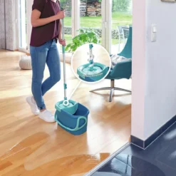 Leifheit Rotatie Clean Twist Disc Mop - Dweil Set Compleet - 6 L 18 Leifheit Rotatie Clean Twist Disc Mop - Dweil Set Compleet - 6 L -Schoonmaakmiddelen 1200x1200 1241