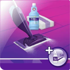 Swiffer WetJet Startset - Alles In één Dweilsysteem -Schoonmaakmiddelen 1200x1200 1278
