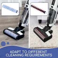 Aigostar 3 In 1 Vloerreiniger - Stofzuiger En Dweilen In 1 - Steelstofzuiger Met Dweilfunctie - Dweilapparaat Draadloos - Whale 33ZDR 19 Aigostar 3 In 1 Vloerreiniger - Stofzuiger En Dweilen In 1 - Steelstofzuiger Met Dweilfunctie - Dweilapparaat Draadloos - Whale 33ZDR -Schoonmaakmiddelen 1200x1200 1308