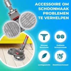 Elektrische Mop Dweil Voor Dyson Steelstofzuiger - Dweilsysteem Voor V7 / V8 / V10 / V11 Series - Vloerwisser - Vloermop -Schoonmaakmiddelen 1200x1200 1319