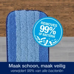 Bona Microfiber Cleaning Pad - Microvezel Reinigingspad - Vervangingsdoek - 42 CM - 500 X Wasbaar - 3 Stuks -Schoonmaakmiddelen 1200x1200 1340