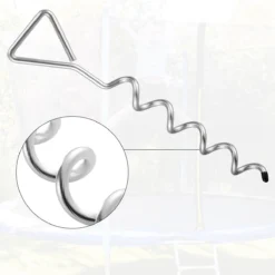 Monzana Grondankers 4 Stuks 42,5cm – Met 4 Spanbanden - RVS -Schoonmaakmiddelen 1200x1200 1702