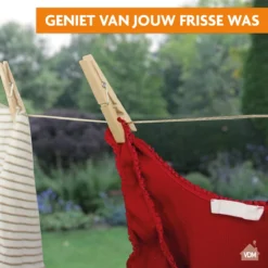 LaundrySpecialist Waslijn - 50 Meter Met Stalen Kern - Groen -Schoonmaakmiddelen 1200x1200 1710