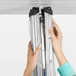 Brabantia Topspinner Droogmolen Met Metalen Grondanker - 60 M - Metallic Grey -Schoonmaakmiddelen 1200x1200 1765