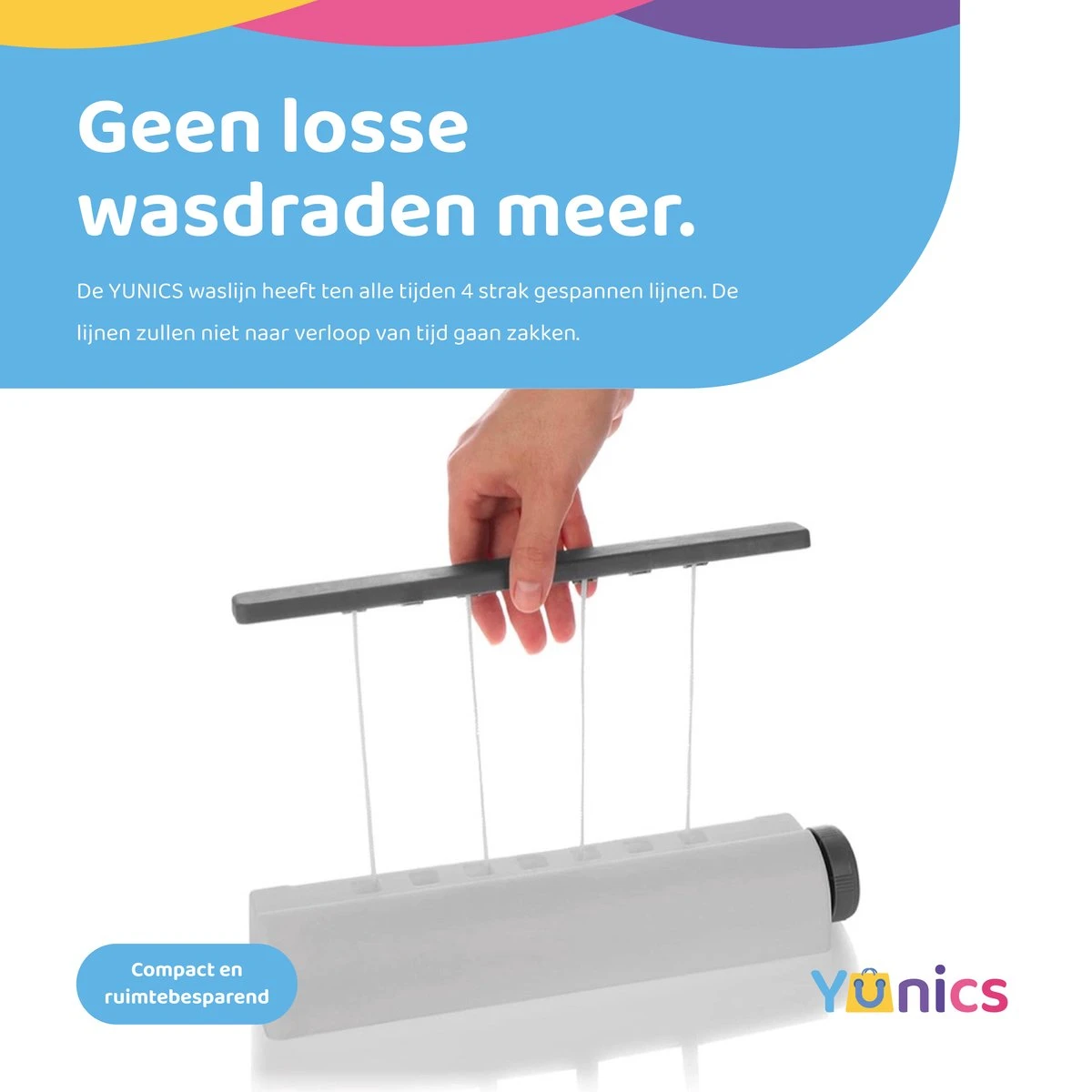 YUNICS Waslijn - Waslijn Uittrekbaar - 14 Meter - Waslijndraad - Wasdraad - Roldrooglijn -Drooglijn Uittrekbaar - Waslijndraad Binnen - Waslijndraad Buiten - Waslijn Camping - Drooglijn Uittrekbaar 2 YUNICS Waslijn - Waslijn Uittrekbaar - 14 Meter - Waslijndraad - Wasdraad - Roldrooglijn -Drooglijn Uittrekbaar - Waslijndraad Binnen - Waslijndraad Buiten - Waslijn Camping - Drooglijn Uittrekbaar - Afbeelding 2