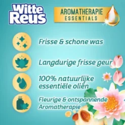 Frisse Reus Lotus Amandel Gel Vloeibaar Wasmiddel - Witte Was - Voordeelverpakking - 120 Wasbeurten -Schoonmaakmiddelen 1200x1200 190