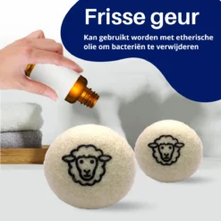 Waspakket - 6 Drogerballen - 2 Wasbollen - Maatschepje - Wasdoekje - Doseerbol - Wasbol - Doseerbollen -Schoonmaakmiddelen 1200x1200 196