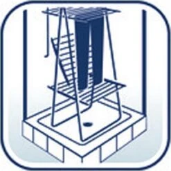 Leifheit Droogtoren Classic Tower 340 - 34 M Drooglengte -Schoonmaakmiddelen 1200x1200 1976