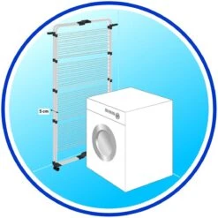 Vileda Mixer 4 Droogtoren - 40 M Drooglengte -Schoonmaakmiddelen 1200x1200 1980