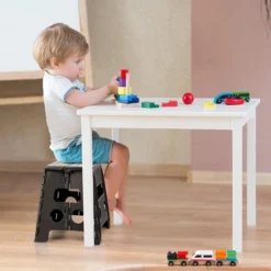 Buxibo - Kruk - Krukje - Keukentrap - Keukentrapje - Opvouwbaar Trapje - Keuken/Badkamer/Schuur Trapje - 29 X 24 X 40cm -Schoonmaakmiddelen 1200x1200 2043