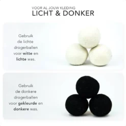 STEAMRS - 6x Wasdrogerballen - 100% Schapenwol - Verkort Droogtijd - Zachtere & Kreukloze Was 10 STEAMRS - 6x Wasdrogerballen - 100% Schapenwol - Verkort Droogtijd - Zachtere & Kreukloze Was -Schoonmaakmiddelen 1200x1200 208