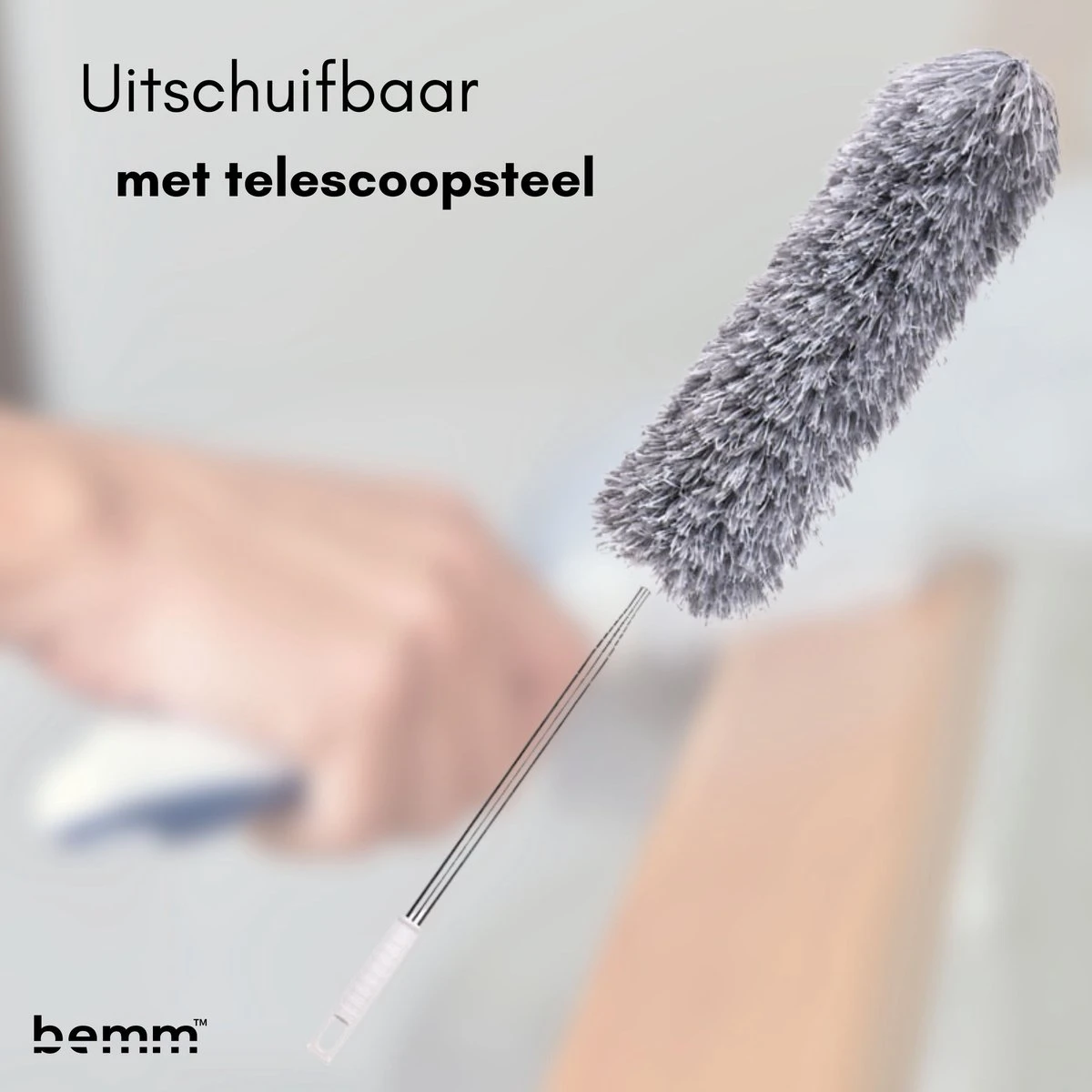 Plumeau - 280 Cm - Uitschuifbaar - Ragebol - Wasbaar - 360° - Flexibel 6 Plumeau - 280 Cm - Uitschuifbaar - Ragebol - Wasbaar - 360° - Flexibel - Afbeelding 6