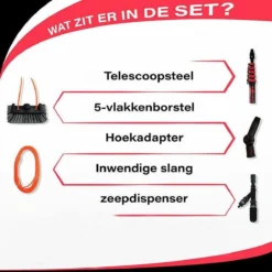 Aquascopic - Telescoopsteel Set Met Borstel - 7,2 Meter -Schoonmaakmiddelen 1200x1200 2182