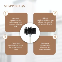 Waay Lifestyle Schoorsteenveegset - Schoorsteenborstel 6 Meter - Schoorsteenreiniger - Schrobborstels - Schoorsteenveger - Flexibele Steel - Geschikt Voor Boormachine - Wit -Schoonmaakmiddelen 1200x1200 2194