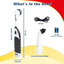 CleanRite® Multi Scrubber - Schoonmaakborstel Voor Auto, Fornuis, Tegels En Voegen -Schoonmaakmiddelen 1200x1200 2254