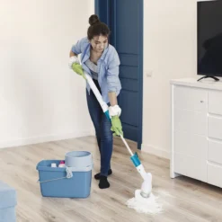 Strex Elektrische Schoonmaakborstel - Draadloze Schrobborstel - Schrobber - 3 Opzetstukken - Telescoopsteel - Poetsmachine Met Krachtige Accu -Schoonmaakmiddelen 1200x1200 2312