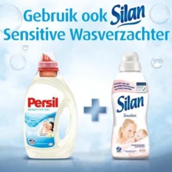 Persil® Persil Sensitive Gel - Vloeibaar Wasmiddel - Baby En Gevoelige Huid - Voordeelverpakking - 6 X 20 Wasbeurten -Schoonmaakmiddelen 1200x1200 236