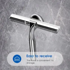 Mdxl® Raamwisser - Raamtrekker - Inclusief Ophanghaak Met Zuignap - Rvs - Douchewisser- Douche Trekker -Schoonmaakmiddelen 1200x1200 2417