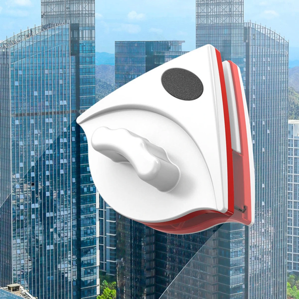 Merkloos Magnetische Ramenwasser - Vanaf 15mm Tot 24mm Ramen - Magnetische Raamwisser Dubbel Glas 1 Merkloos Magnetische Ramenwasser - Vanaf 15mm Tot 24mm Ramen - Magnetische Raamwisser Dubbel Glas