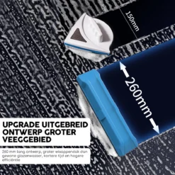 Thuys Magnetische Ramenwasser - Raamwisser Met Touw - Enkel Glas - Ramenreiniger Inclusief Reinigingspads - 3-8mm - Ramenwisser - Blauw -Schoonmaakmiddelen 1200x1200 2467