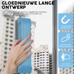 Thuys Magnetische Ramenwasser - Raamwisser Met Touw - Enkel Glas - Ramenreiniger Inclusief Reinigingspads - 3-8mm - Ramenwisser - Blauw -Schoonmaakmiddelen 1200x1200 2468