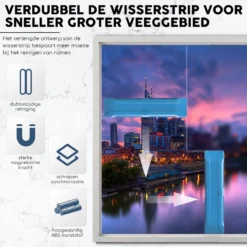 Thuys Magnetische Ramenwasser - Raamwisser Met Touw - Enkel Glas - Ramenreiniger Inclusief Reinigingspads - 3-8mm - Ramenwisser - Blauw -Schoonmaakmiddelen 1200x1200 2471