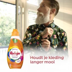 Robijn Klein & Krachtig Color Vloeibaar Wasmiddel - 8 X 19 Wasbeurten - Voordeelverpakking -Schoonmaakmiddelen 1200x1200 253