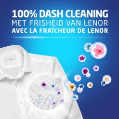 Dash All In 1 Wasmiddel Pods - Oceaanrust Wascapsules - Voordeelverpakking 3 X 40 Wasbeurten -Schoonmaakmiddelen 1200x1200 379