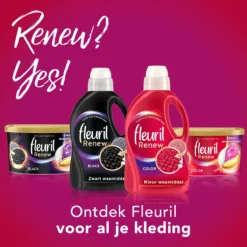 Fleuril Renew Color - Vloeibaar Wasmiddel - Voordeelverpakking - 65 Wasbeurten -Schoonmaakmiddelen 1200x1200 413