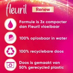 Fleuril Renew Color - Vloeibaar Wasmiddel - Voordeelverpakking - 65 Wasbeurten -Schoonmaakmiddelen 1200x1200 414