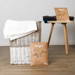 Briters Wasmiddelstrips - 100 Wasbeurten - Ecologisch Wasmiddel - 100% Plasticvrij - Fresh Linen - Wasstrips -Schoonmaakmiddelen 1200x1200 463