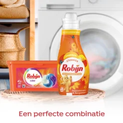 Robijn Color 3 In 1 Wascapsules - 3 X 29 Wasbeurten - Halfjaarbox -Schoonmaakmiddelen 1200x1200 517