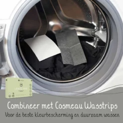 Cosmeau Zwart Donkere Was Color Protect Wasstrips 30 Wasbeurten Wasvellen Sheets Eco Laundry Strips -Schoonmaakmiddelen 1200x1200 626