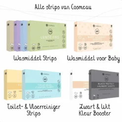 Cosmeau Witte Was White Protect Wasstrips 30 Wasbeurten Sheets Eco Laundry Strips -Schoonmaakmiddelen 1200x1200 632